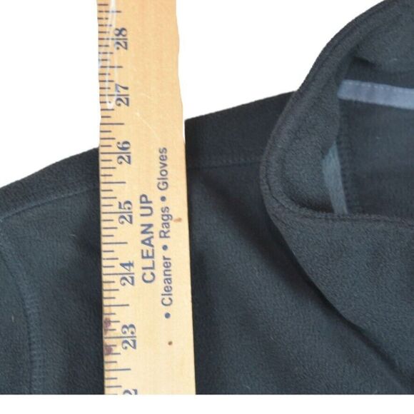 LL Bean Men's Polar Tec Micro Fleece Full Zip Jacket Size M Black 248581 - Picture 4 of 5